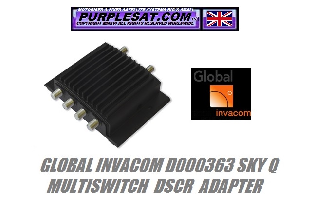 Global Invacom Sky Q adapter purplesat