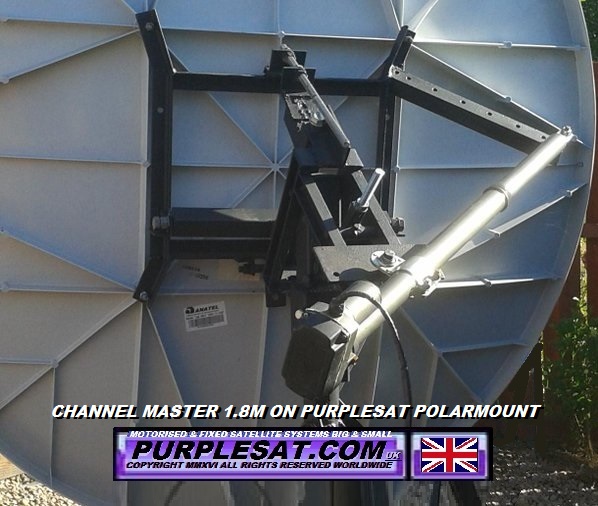 purplesat CHANNEL MASTER 1.8M 36V POLARMOUNT ACTUATOR 