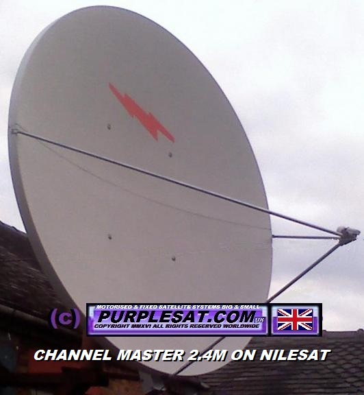 purplesat 2.4m Channel Master