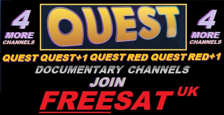 QUEST & QUEST RED JOIN FREESAT